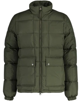 Gant Daunenjacke MID DOWN JACKET Dunkelgrün/Grün
