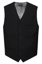 GREIFF Anzugweste Corporate Weste PREMIUM Herren (OEKO TEX) Schwarz (62)