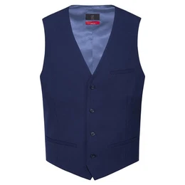 Anzugweste Corporate Weste PREMIUM Herren OEKO TEX Italian Blue 98