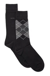 Socken 2P RS Argyle CC (Packung, 2-Paar, 2er Pack) mit Schriftzug
