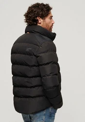 Superdry Steppjacke SPORTS PUFFER JACKET Schwarz