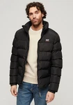 Superdry Steppjacke SPORTS PUFFER JACKET Schwarz