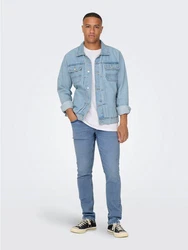 ONLY & SONS Slim-fit-Jeans Loom hellblau (7899)