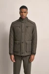 bugatti Outdoorjacke Dunkelgrün/Khaki