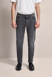 bugatti 5-Pocket Jeans Dunkelgrau/Grau/Hellgrau