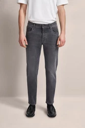 bugatti 5-Pocket Jeans Dunkelgrau/Grau/Hellgrau