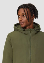QS Allwetterjacke Winterjacke mit Kapuze Dunkelgrün/Grün