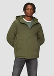 QS Allwetterjacke Winterjacke mit Kapuze Dunkelgrün/Grün