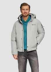 s.Oliver Allwetterjacke Blouson Grau/Hellgrau