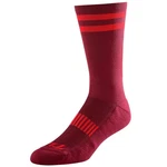 Troy Lee Designs Sportsocken Dunkelrot/Rot/Bordeaux