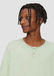 QS Langarmshirt Longsleeve Hellgrün/Hellblau/Grün