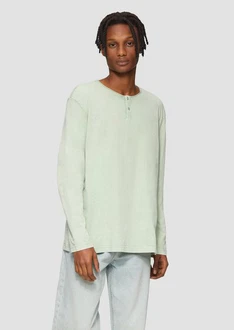 QS Langarmshirt Longsleeve Hellgrün/Hellblau/Grün QS Langarmshirt Longsleeve Hellgrün/Hellblau/Grün