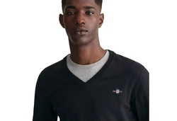 Gant Strickpullover Classic Cotton V-Neck 