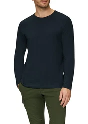 s.Oliver Langarmshirt Regular Fit mit Rundhalsausschnitt 