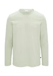 s.Oliver Langarmshirt Regular Fit mit Rundhalsausschnitt Hellgrün/Grün/Khaki