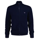 Gant Strickjacke CASUAL COTTON ZIP CARDIGAN Blau/blau