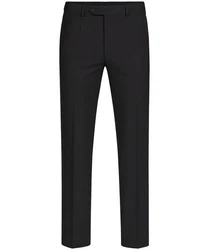 GREIFF Anzughose Corporate PREMIUM Herren Comfort-Fit Schwarz (28)