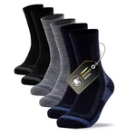 OCCULTO Kuschelsocken Modell Erik Dunkelblau/Blau/Schwarz