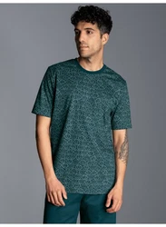 Trigema T-Shirt mit freundlichem Smiley-Muster 
