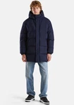 United Colors of Benetton Steppjacke mit verstellbarer Kapuze Dunkelblau/Blau