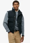 Superdry Steppweste NON HOODED EVEREST GILET Dunkelblau/Schwarz/Grau/Blau