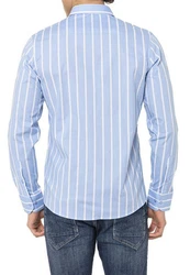 RedBridge Langarmhemd Hellblau/Blau/Dunkelblau