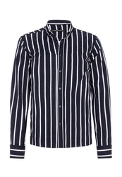 RedBridge Langarmhemd Dunkelblau/Hellblau/Schwarz