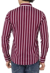 RedBridge Langarmhemd Dunkelrot/Bordeaux/Lila/Rot