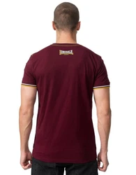 Lonsdale T-Shirt Blagh Braun/Bordeaux/Dunkelrot/Rot