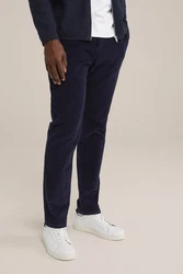 WE Fashion Chinohose Dunkelblau/Blau