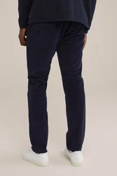 WE Fashion Chinohose Dunkelblau/Blau