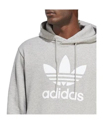 adidas Originals Sweatshirt Trefoil Hoody Grau/Hellgrau/Silber