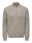 Only & Sons Pullover ONSTegan Grau/Hellgrau/Braun/Beige/Khaki