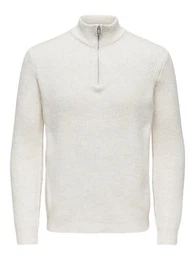 Strickpullover ONSTEGAN REG 5 WOOL HALF ZIP KNIT B