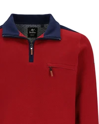 Hajo Sweatshirt Troyer-Sweatshirt 