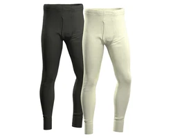 HERMKO Lange Unterhose 40550 Herren Khaki/Dunkelgrün