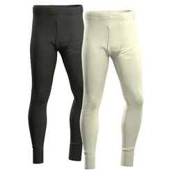 HERMKO Lange Unterhose 40550 Herren Khaki/Dunkelgrün