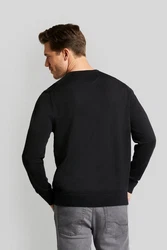bugatti Pullover Schwarz