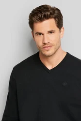 bugatti Pullover Schwarz