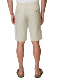 Shorts aus reinem Leinen