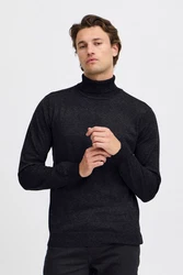 Blend Strickpullover Bruton Dunkelblau/Schwarz