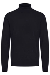 Blend Strickpullover Bruton Dunkelblau/Schwarz