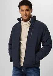 STREET ONE MEN Steppjacke mit Stehkragen Dunkelblau/Hellblau/Blau