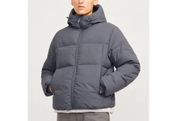 Jack & Jones Steppjacke JORVesterbro Puffer Jacket Grau/Dunkelgrau/Hellgrau