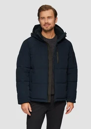Allwetterjacke Wasserabweisende Steppjacke mit abnehmbarer Kapuze Artwork
