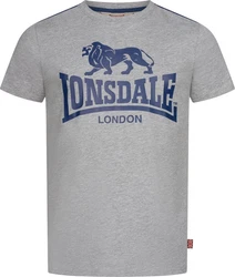Lonsdale T-Shirt Henconner Herren Schwarz/Beige/Weiß