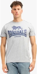 Lonsdale T-Shirt Henconner Herren Schwarz/Beige/Weiß