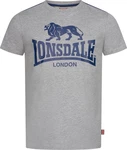 Lonsdale T-Shirt Henconner Herren Schwarz/Beige/Weiß