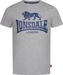 Lonsdale T-Shirt Henconner Herren Schwarz/Beige/Weiß