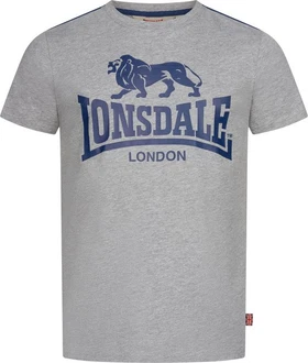 Lonsdale T-Shirt Henconner Herren Schwarz/Beige/Weiß